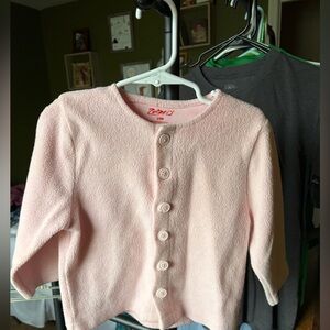 Zutano Pink Baby Cardigan
